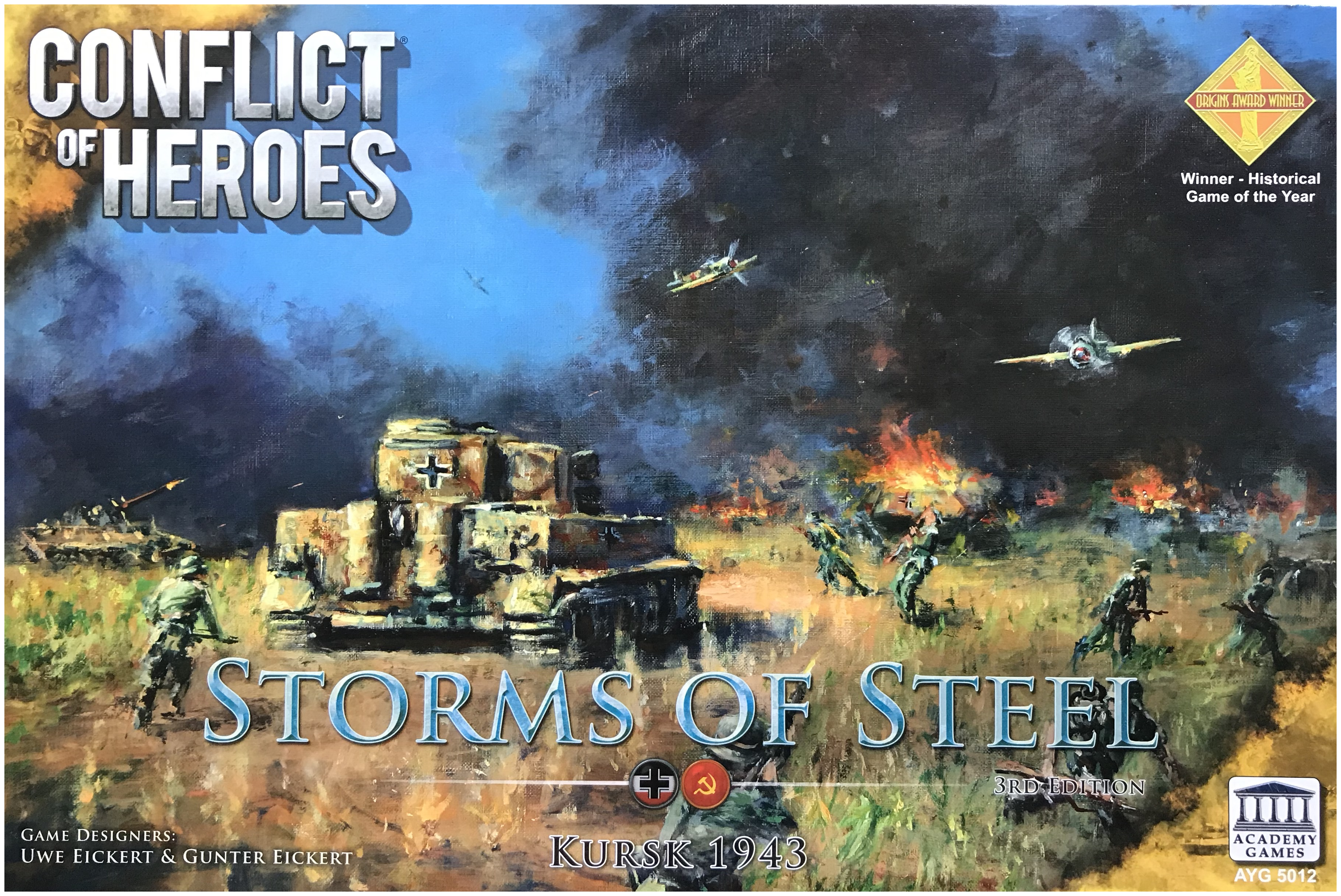 Conflict Of Heroes: Storms Of Steel – Kursk 1943 (third Edition) box art