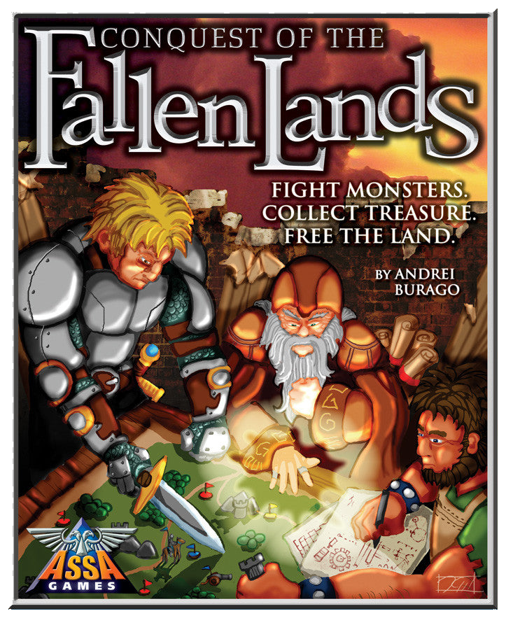 Conquest Of The Fallen Lands box art