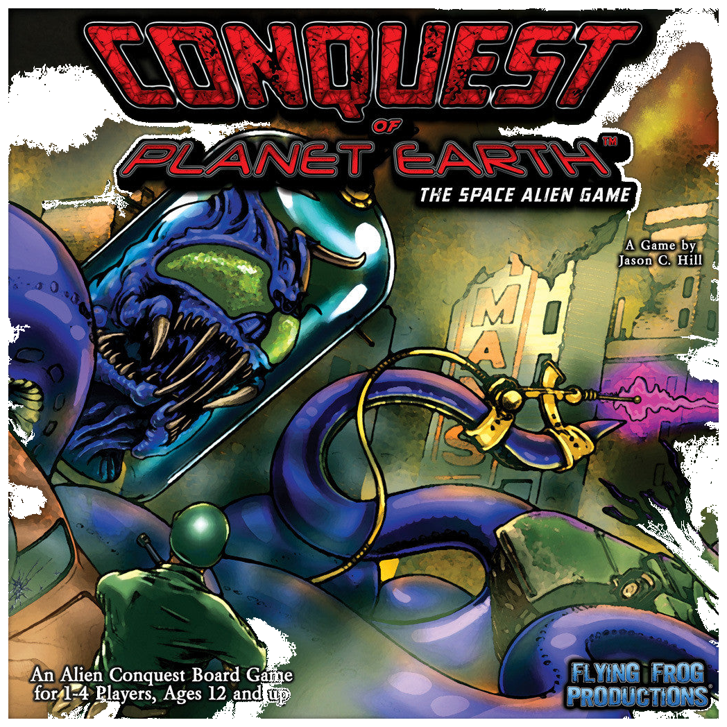 Conquest Of Planet Earth: The Space Alien Game box art