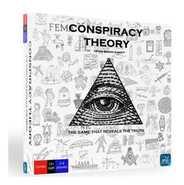 Conspiracy Theory Trivia Board Game box art