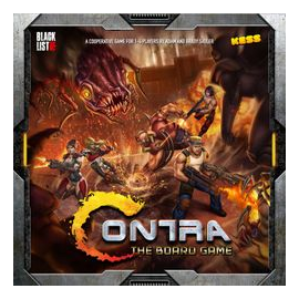 Contra: The Board Game box art