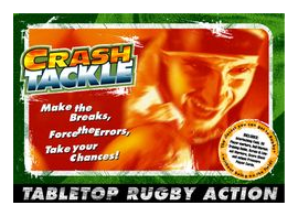 Crash Tackle Rugby Board Game box art