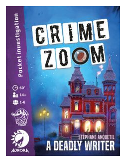 Crime Zoom: A Deadly Writer box art