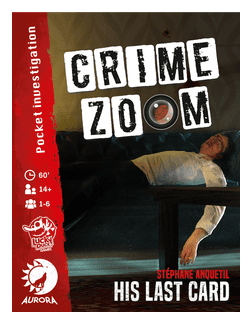 Crime Zoom: His Last Card box art