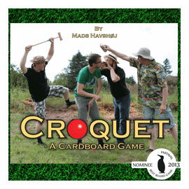 Croquet: A Cardboard Game box art