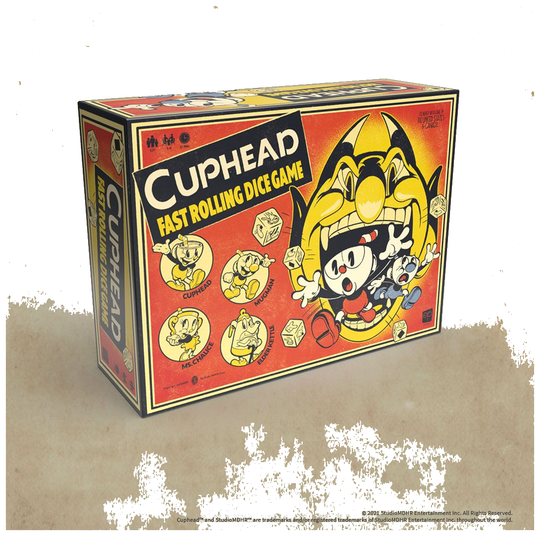Cuphead: Fast Rolling Dice Game box art