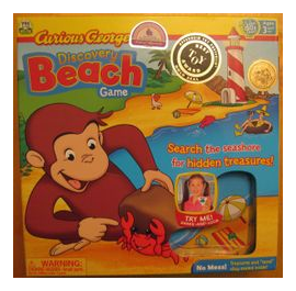 Curious George: Discovery Beach Game box art