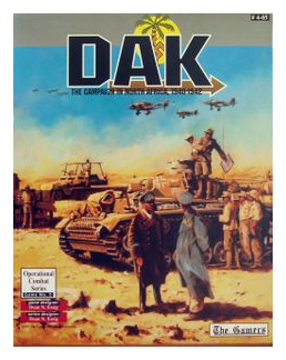 Dak: The Campaign In North Africa, 1940-1942 box art