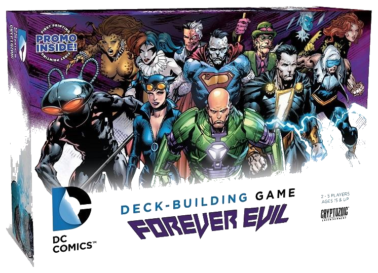 Dc Deck-building Game: Forever Evil box art