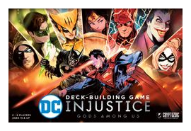 Dc Deck-building Game: Injustice box art