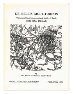 De Bellis Multitudinis: Wargames Rules For Ancient And Medieval Battles – 3000 Bc To 1500 Ad box art