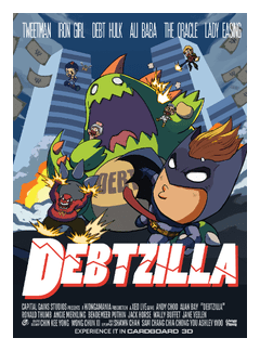 Debtzilla box art