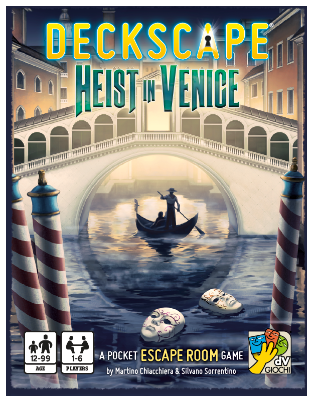 Deckscape: Heist In Venice box art