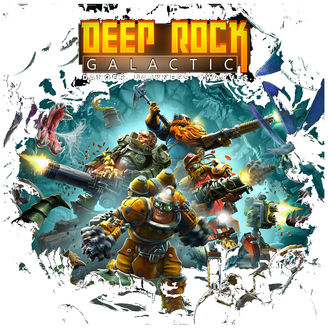 Deep Rock Galactic: The Board Game box art