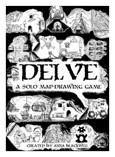Delve: A Solo Game Of Digging Too Deep box art
