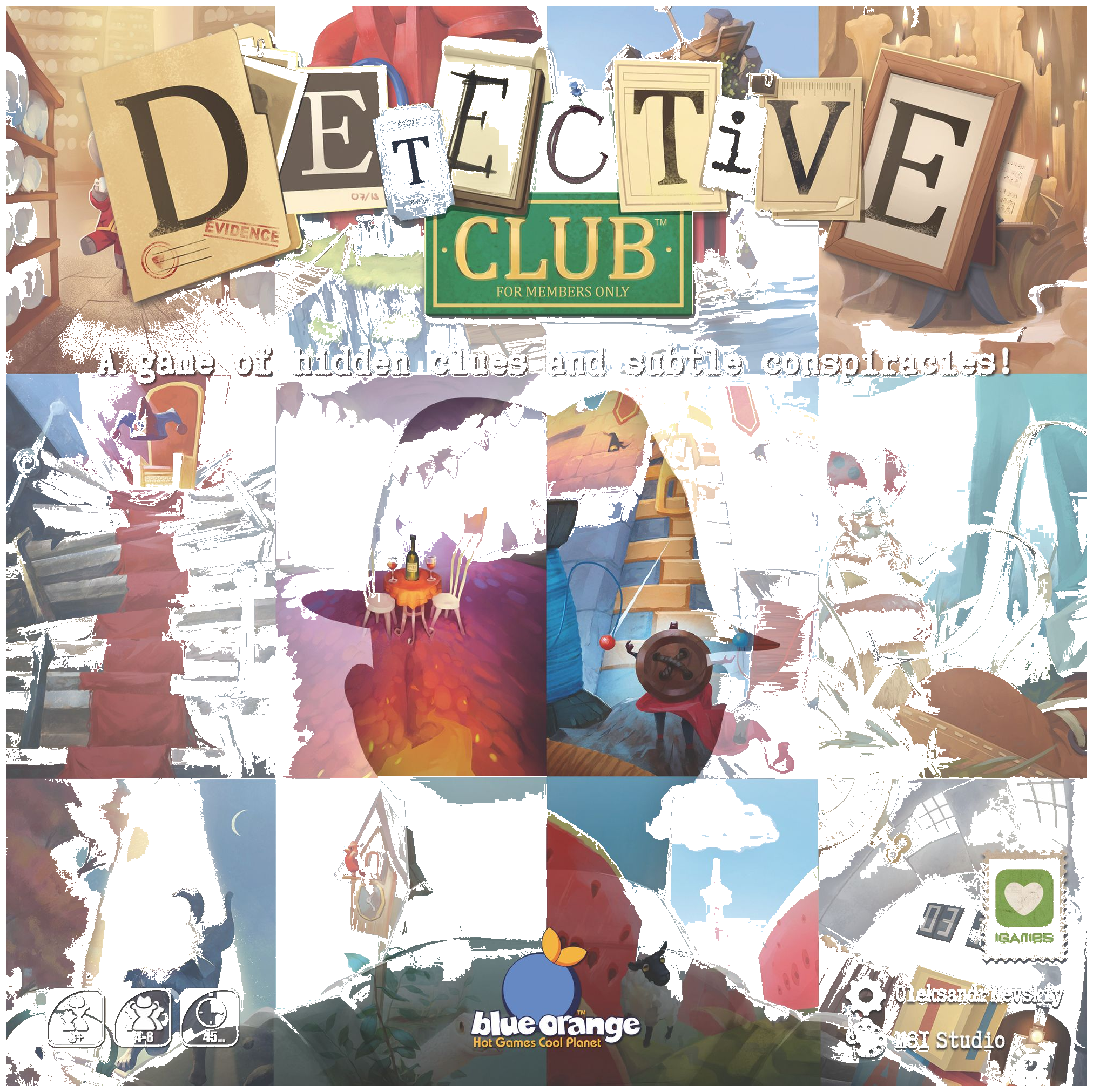 Detective Club box art