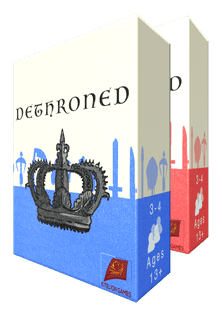 Dethroned: The Real-time Combat Card Game box art