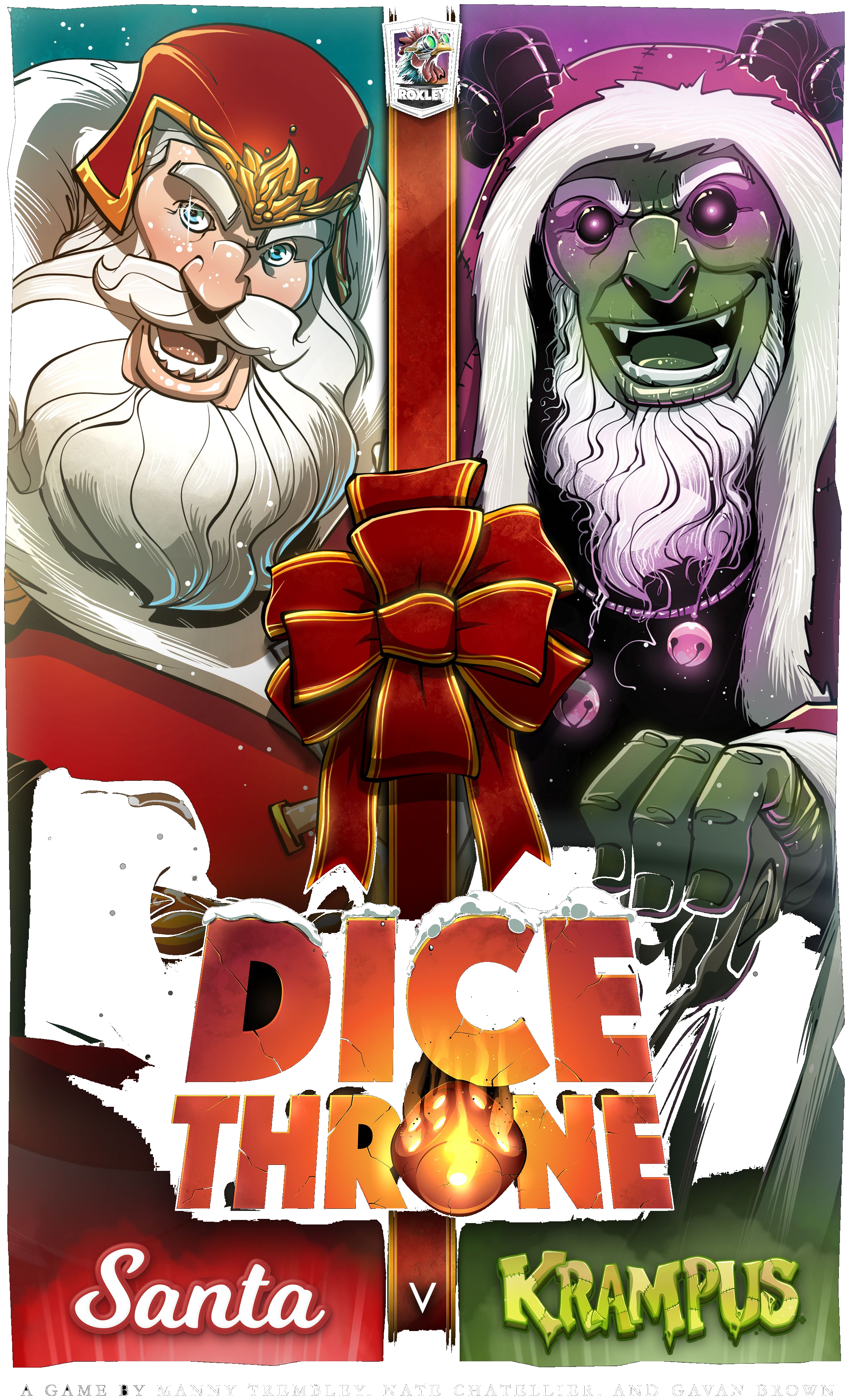 Dice Throne: Santa V. Krampus box art
