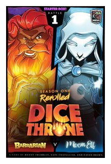 Dice Throne: Season One Rerolled – Barbarian V. Moon Elf box art