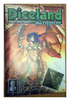 Diceland: Dragons box art