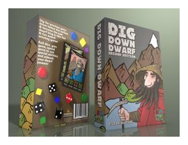 Dig Down Dwarf (second Edition) box art
