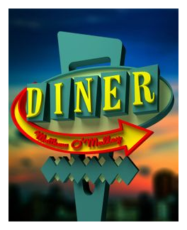 Diner box art