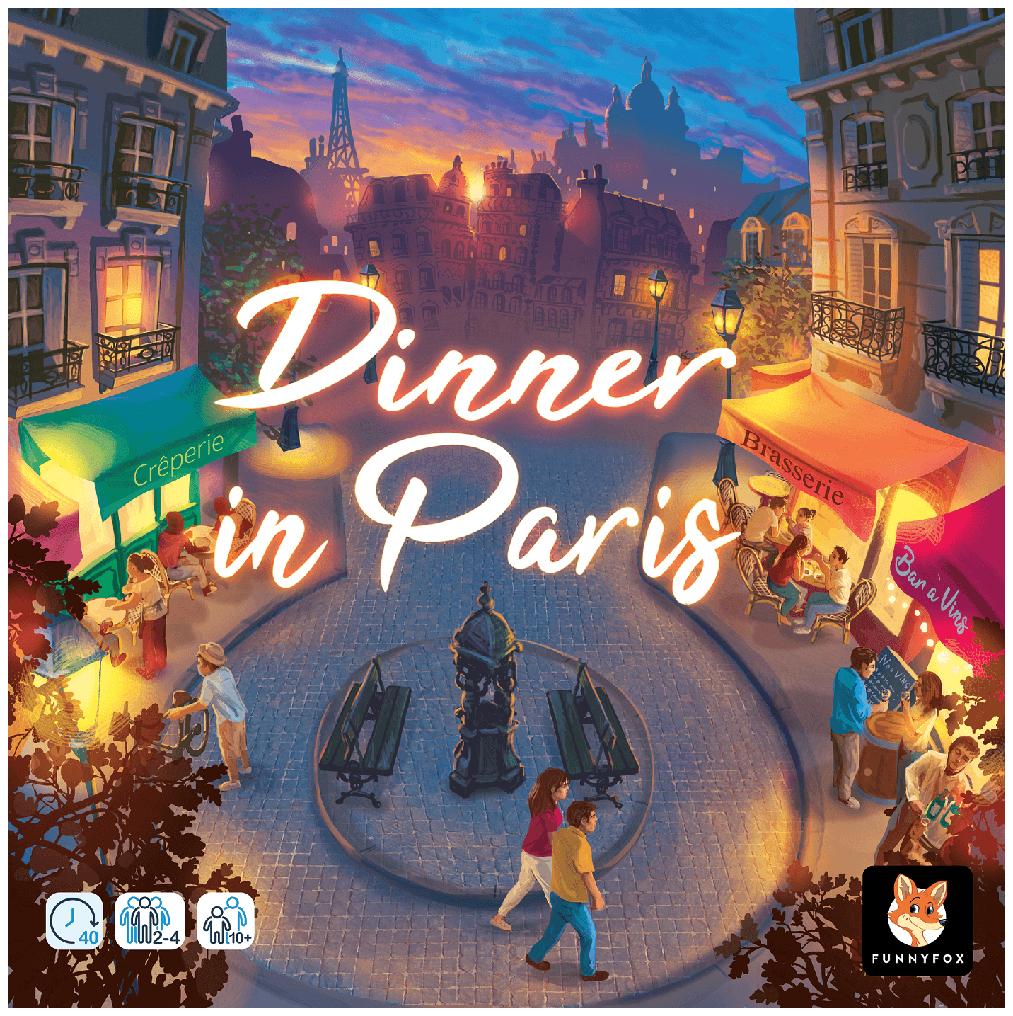 Dinner In Paris box art