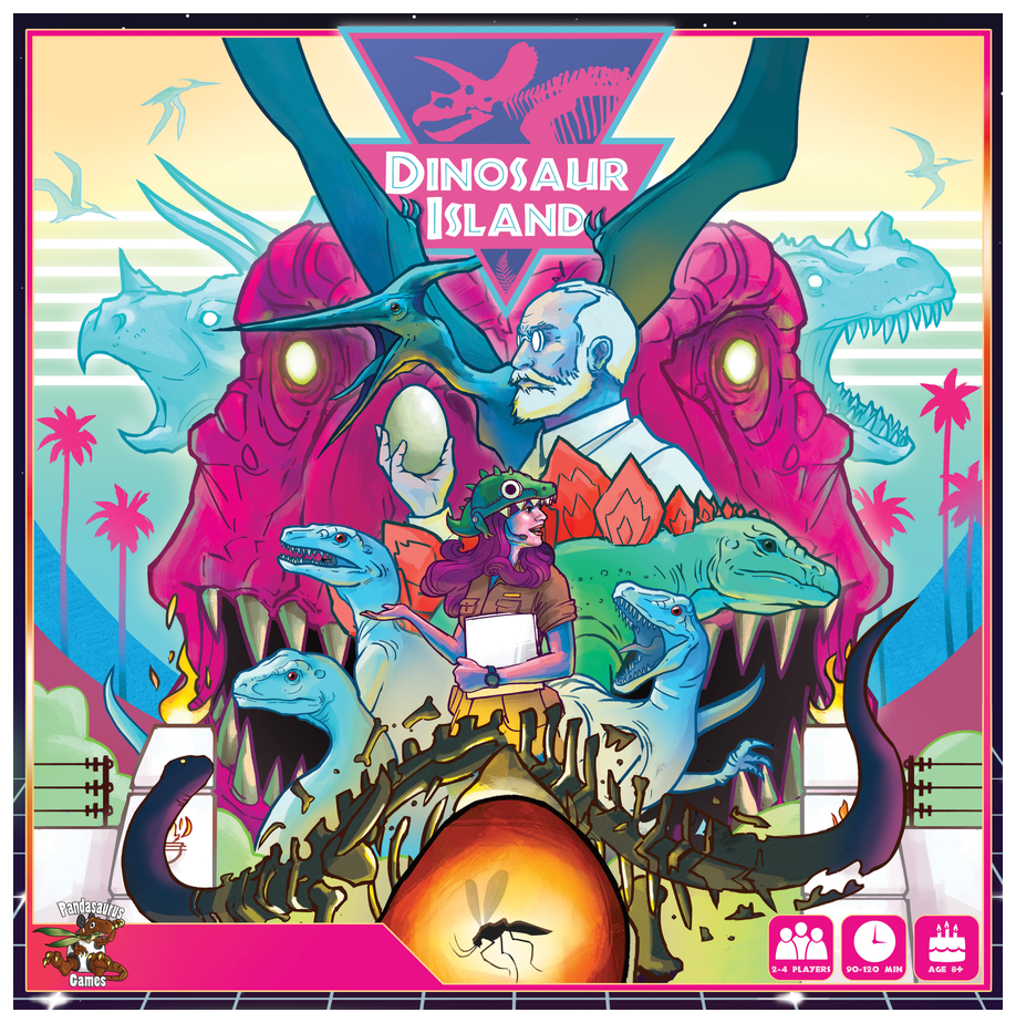 Dinosaur Island box art
