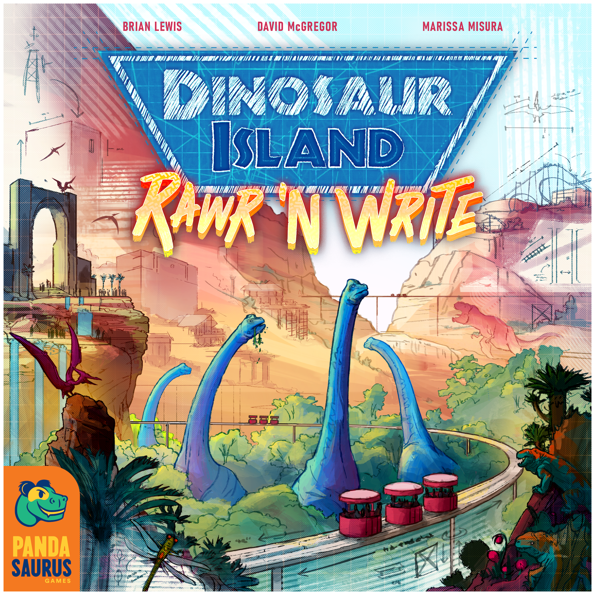 Dinosaur Island: Rawr 'n Write box art