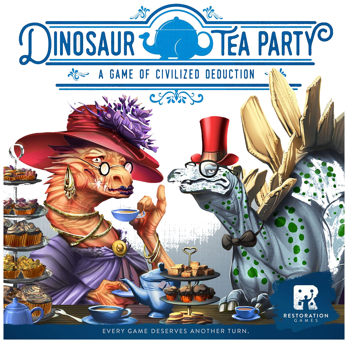 Dinosaur Tea Party box art