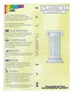 Diplomacy: Classical Variant box art