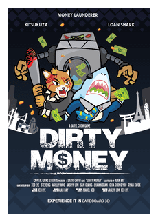 Dirty Money: The Money Laundering Game box art
