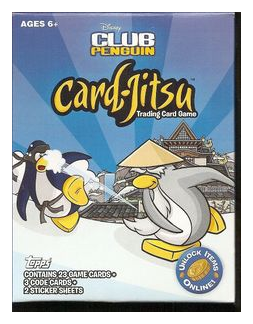 Disney Club Penguin Trading Card Game box art