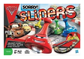 Disney Pixar Cars 2 Sorry Sliders: World Grand Prix Race Edition box art