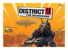 District 9: The Boardgame box art