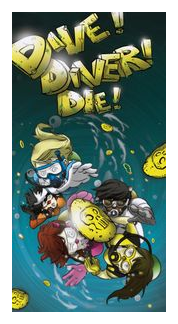 Dive! Diver! Die! box art