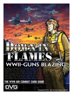 Down In Flames: Wwii-guns Blazing box art