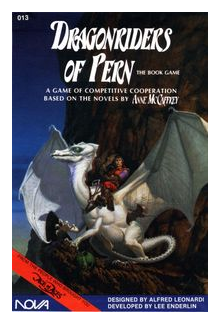 Dragonriders Of Pern: The Book Game box art