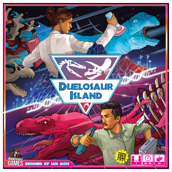 Duelosaur Island box art