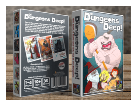 Of Dungeons Deep! (second Edition) box art