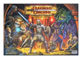 Dungeons & Dragons: The Fantasy Adventure Board Game box art
