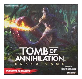 Dungeons & Dragons: Tomb Of Annihilation Board Game box art
