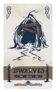 Dwarves: Dig, Delve, Die box art