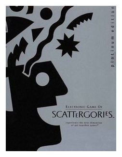 Electronic Scattergories Platinum Edition box art