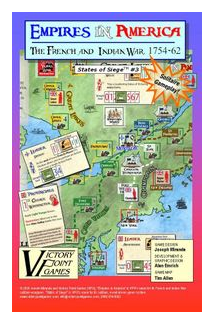 Empires In America: The French And Indian War box art