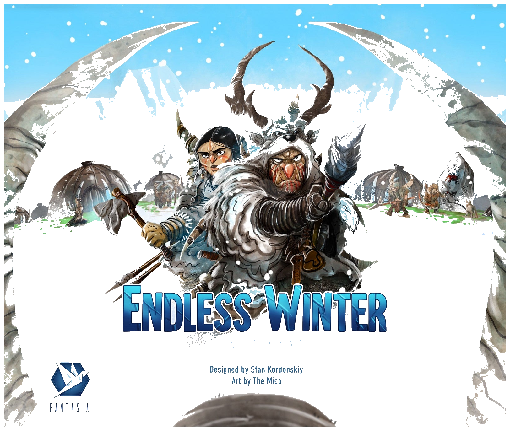 Endless Winter: Paleoamericans box art