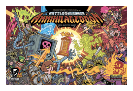 Epic Spell Wars Of The Battle Wizards: Annihilageddon Deck-building Game box art