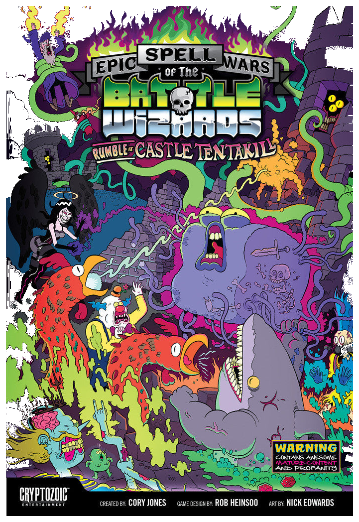Epic Spell Wars Of The Battle Wizards: Rumble At Castle Tentakill box art