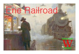 Erie Railroad box art