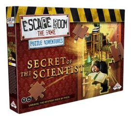 Escape Room: The Game – Puzzle Adventures: Secret Of The Scientist box art